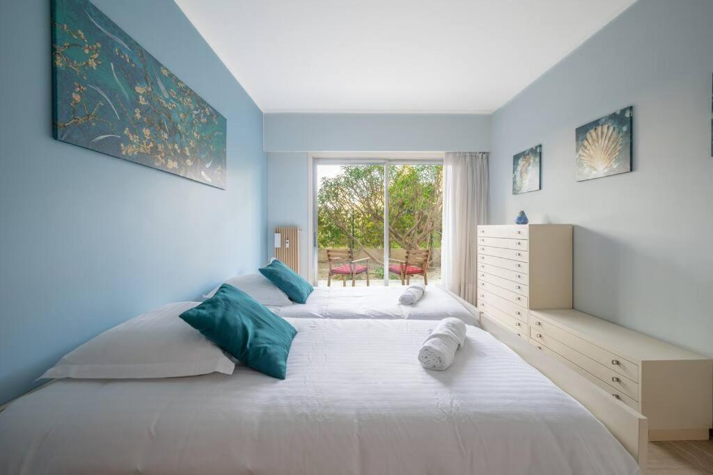 Appartement Familial 6P, Avec Piscine Et Tennis, Proche Mer Roquebrune-Cap-Martin Luaran gambar